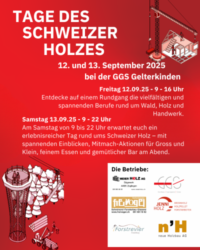 Tage des Schweizer Holzes 2025