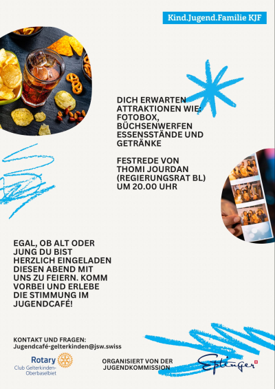 Jubiläum Jugendcafé