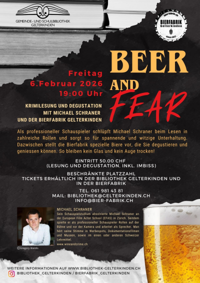 Beer and Fear Beer and Fear