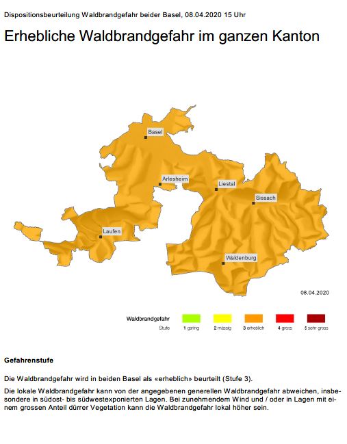 Waldbrandgefahr